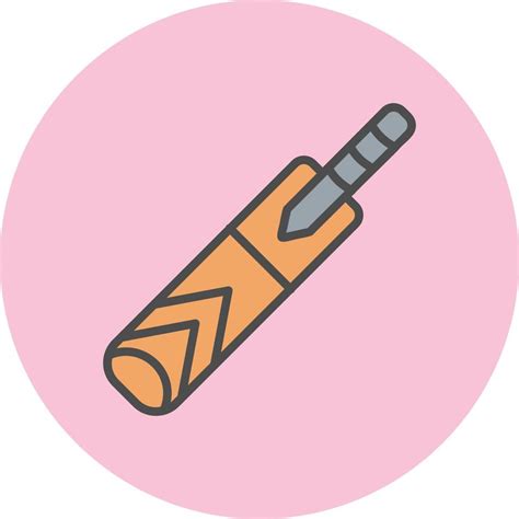 Cricket Bat Vector Icon 16494182 Vector Art at Vecteezy