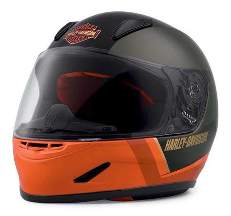 Harley-Davidson® Men's Killian Youth H30 Full-Face Kids Helmet, Orange 98116-20VX - Wisconsin ...