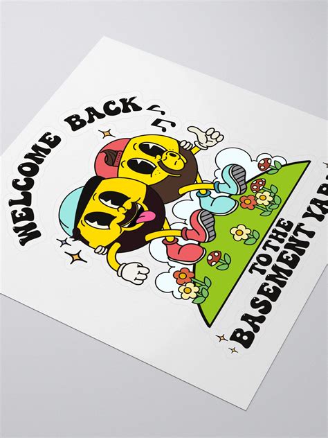 The Basement Yard Bestie Sticker - Joe Santagato