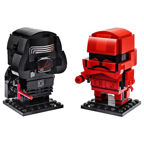 LEGO Star Wars Brickheadz 75232 Kylo Ren & Sith Trooper Brickhead - Smyths Toys