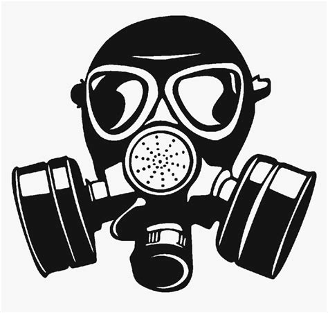 Gas Mask Ww2 Cartoon, HD Png Download , Transparent Png Image - PNGitem