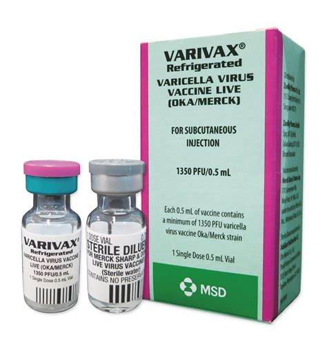 Varivax Vaccine - Varicella Virus Vaccine Live Latest Price, Dealers ...