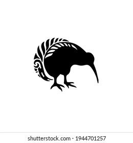 Kiwi Bird Symbol Logo Tattoo Design Stock Vector (Royalty Free) 1944701257 | Shutterstock