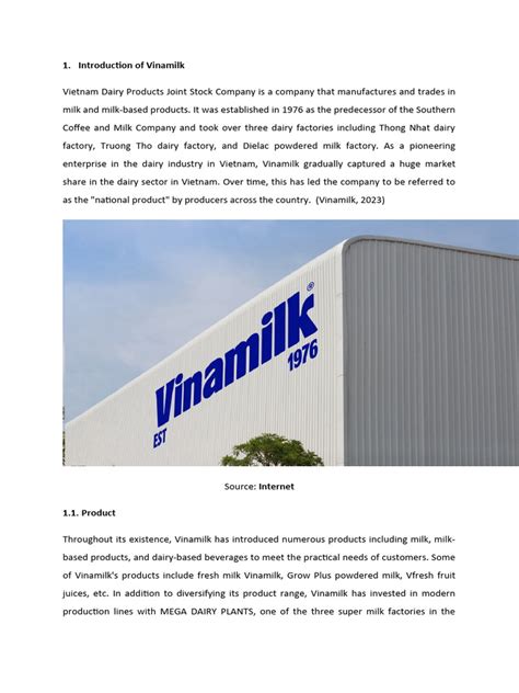 Introduction of Vinamilk | PDF | Pricing | Brand