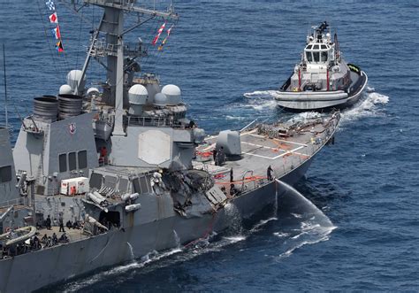 USS Fitzgerald: Seven U.S. Navy Sailors Missing After Collision With Merchant Vessel Off Coast ...