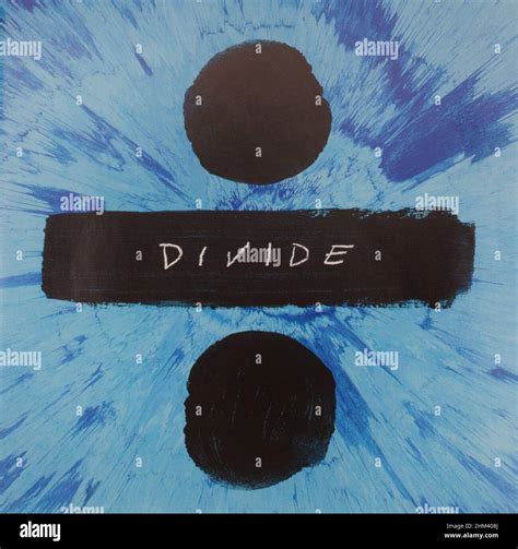 The cd album cover, Divide by Ed Sheeran Stock Photo - Alamy