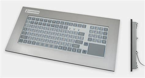 Flush Panel Mount Industrial Keyboards - Hope Industrial Systems