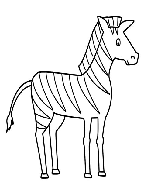 Zebra Drawing at GetDrawings | Free download