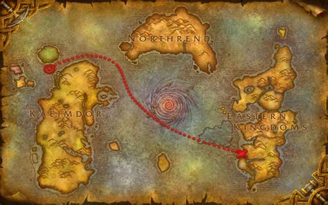 taking a boat from Darnassus to Stormwind | World of warcraft map, Azeroth map, Warcraft map