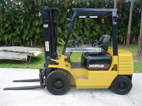 Caterpillar Forklift 5000 Lbs Cat Diesel Fork Lift