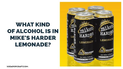 What Is Mike's Harder Lemonade Alcohol Content?