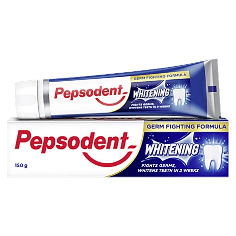 Buy Pepsodent Toothpaste Whitening Cavity Protection 150 G 150 Gm ...