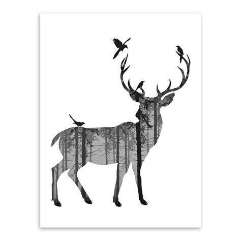 Deer Family Silhouette | Free download on ClipArtMag