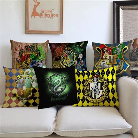 Aliexpress.com : Buy Europe and the United States classic Harry Potter Cushion Cover Pillow Case ...