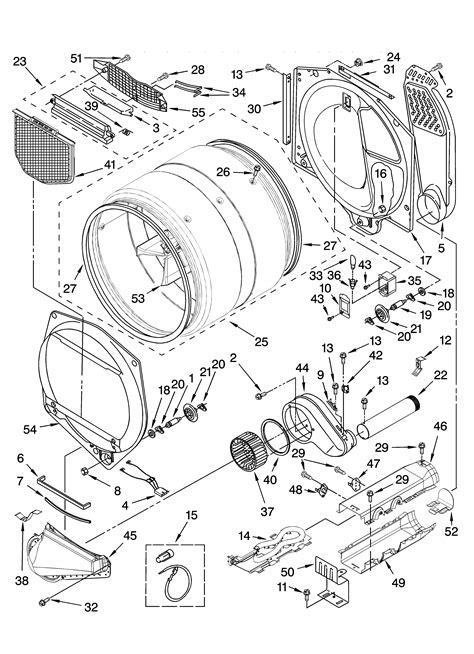 Kenmore Series 80 Dryer Parts Diagram | Reviewmotors.co