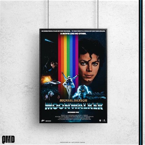 Michael Jackson Moonwalker Movie Poster