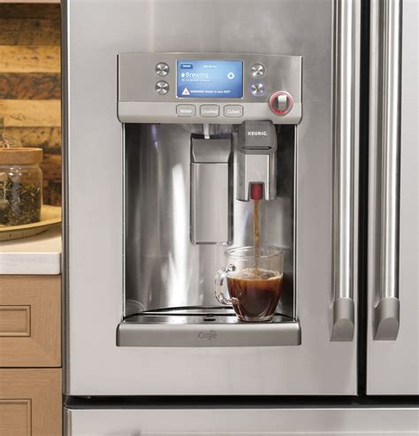 GE Cafe™ Series Refrigerator with Keurig® K-Cup® Brewing System Now Available at Lowe’s Stores ...