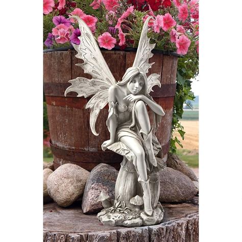 Best Sitting Fairy Garden Statues Fairy Circle Garden