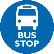 Bus Stop Sign Icon - ClipArt Best