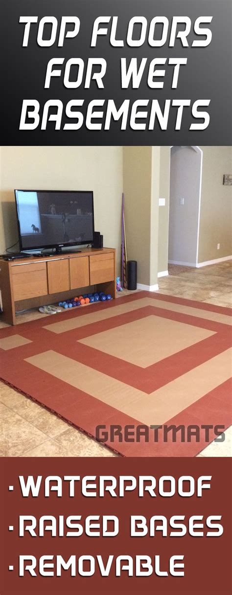 If you'll likely get your basement flooring wet, you'll want to check out these flooring options ...