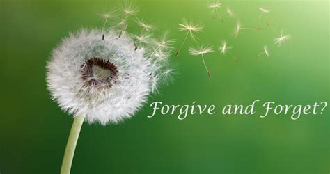 FORGIVE & FORGET - Mahamegha Magazine