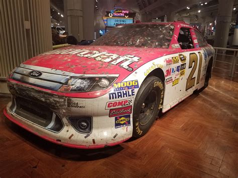 Trevor Bayne's 2011 Daytona 500 Win Car at the museum I work at. : r/NASCAR