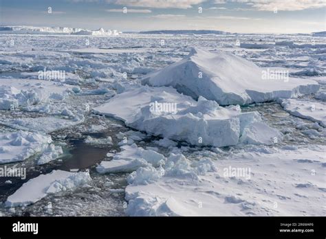 Ice Floes and Tabular Icebergs in Bright Sunshine, Amundsen Sea, Antarctica Stock Photo - Alamy