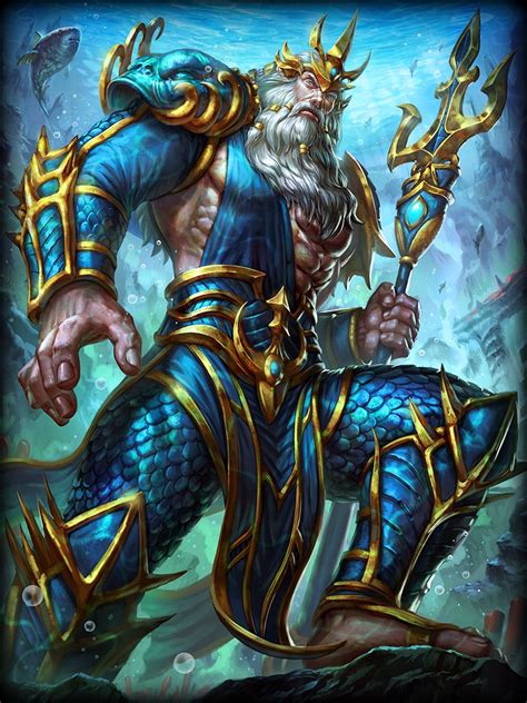 Smite Poseidon Skins