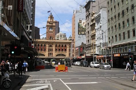 Southern end of Elizabeth Street closed to traffic for conversion to a park - Wongm's Rail Gallery