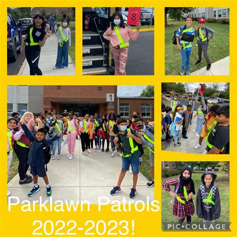 New Safety Patrols on Duty | Parklawn Elementary School