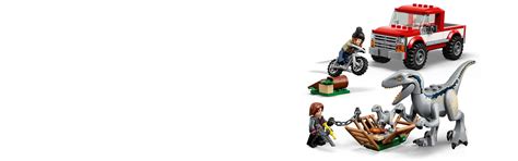 LEGO Jurassic World 76946 Blue Beta Velociraptor Capture LEGO Speed ...