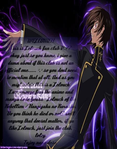 Code Geass Lelouch Quotes. QuotesGram