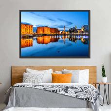 Liverpool Skyline At Night Wall Art | Photography