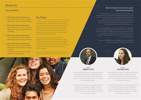 College Brochure Design Template in Word, PSD, Publisher