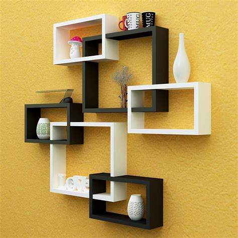 Wall Mounted Shelf Home Design Mart MDF - VJSDEAL.COM