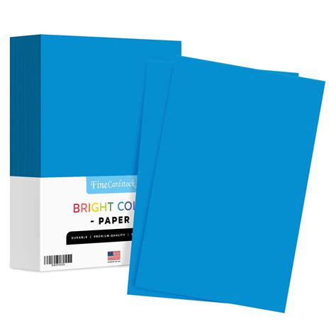 11 x 17 Blue Neon Bright Fluorescent Colored Paper | 20lb Bond (75GSM ...