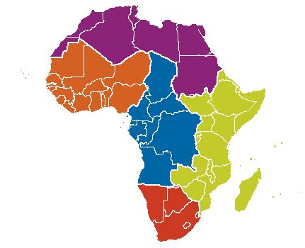 africa map - Clip Art Library