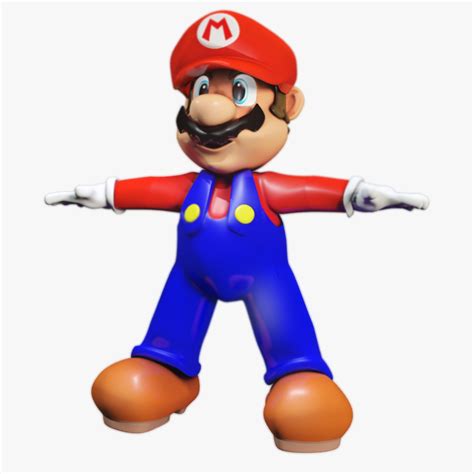 super mario 3d model