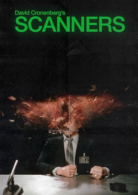 Scanners. | Horror movies, Movies, Movie posters