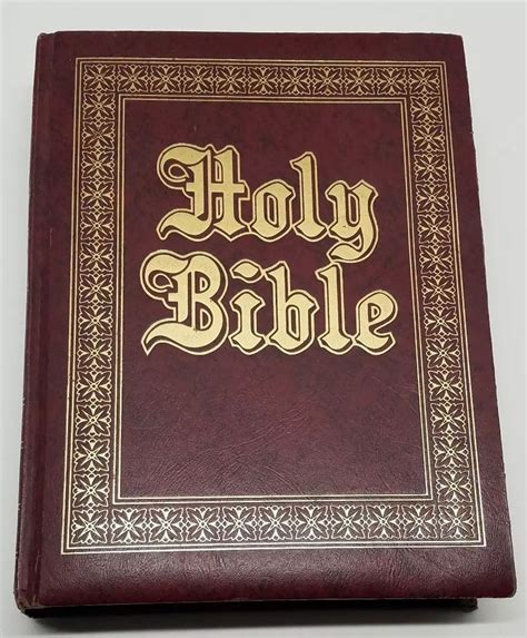 Holy Bible King James Family Version Large Print Edition Leather ...