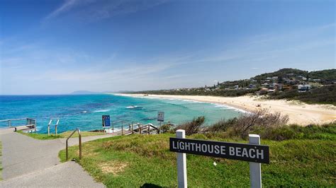 Port Macquarie shark attack: Surfer, 44, fighting for his life after being bitten at Lighthouse ...