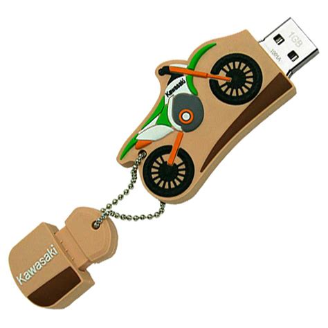 Custom Shaped 2D Rubber USB Drive - Premium USB