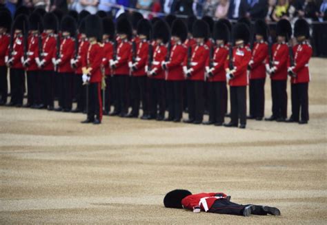 This Royal Guardsman Who Fainted Was The Best Part Of The Queen’s 90th Birthday Celebration (VIDEO)