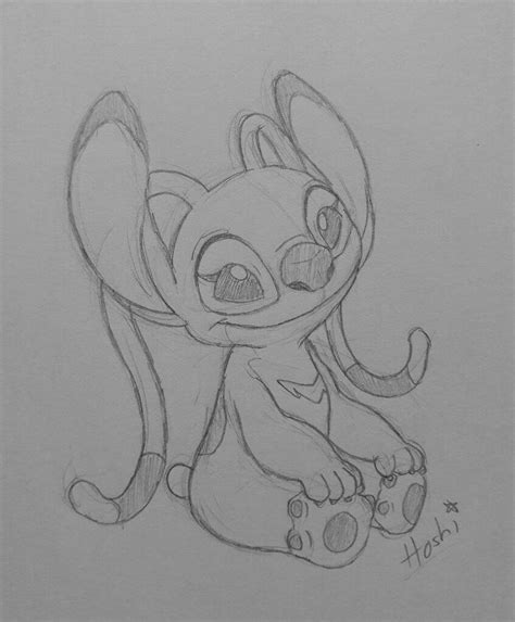 angel from lilo and stitch drawing easy Stich lilo henrique alves