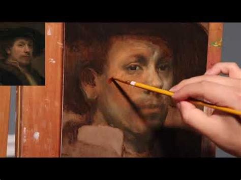 Glazing Oil Paint Flesh Tones | Rembrandt Master Study - YouTube