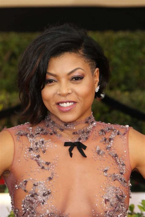 Taraji Henson at the 23rd Annual Screen Actors Guild Awards in Los ...