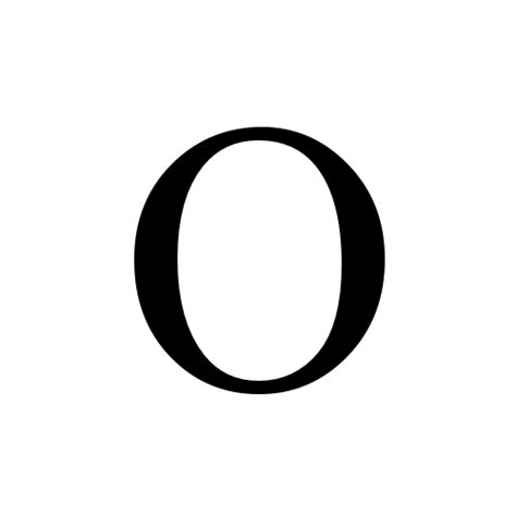 o | latin small letter o | Times New Roman, Regular @ Graphemica