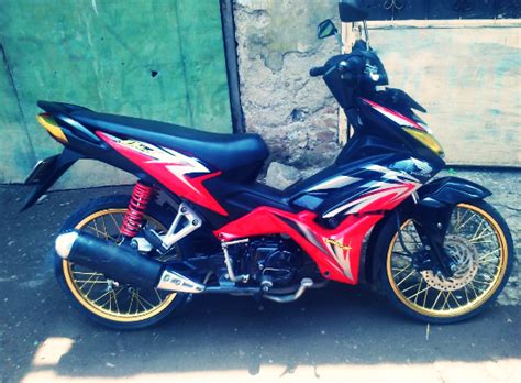 Modifikasi Honda Revo 110 Fit Absolute Drag Sederhana Tapi Keren