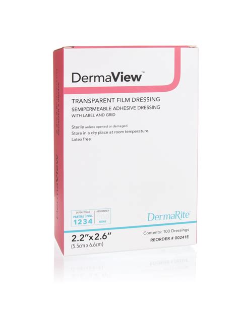 DermaView™ | Semi Permeable Adhesive Film Dressing