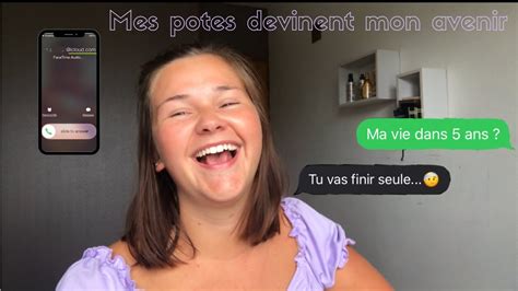 TU VAS FINIR SEULE - Mes potes devinent mon avenir 😳 - YouTube